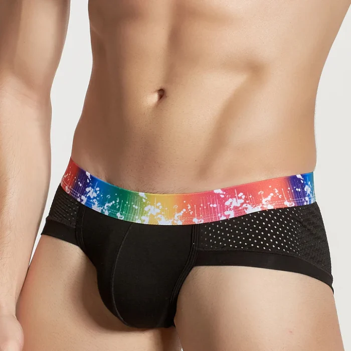 Men's Satin Ice Silk Briefs - Image 4