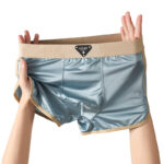 Men's Underwear Huajielong Ice Silk(3Piece) - Image 5