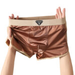 Men's Underwear Huajielong Ice Silk(3Piece) - Image 7