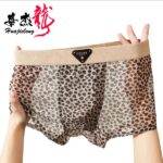 Huajielong Ice Silk New Men's Underwear Printed - Image 2