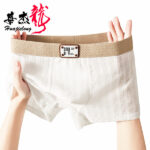 Huajielong ice silk new men's underwear solid color - Image 3