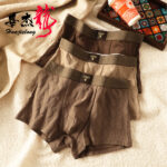 New 2026 Huajielong Men's Boxer Briefs Cotton - Image 2