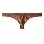 Men's Thong Ice Silk High-End Satin Sexy T-String - Image 7