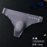 Ice Silk Men's Briefs Thong Men's Underwear 3D - Image 5