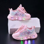 2026 Girls' New Cartoon Butterfly Light Baby sneaker - Image 4