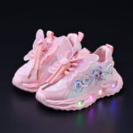 2026 Girls' New Cartoon Butterfly Light Baby sneaker - Image 2