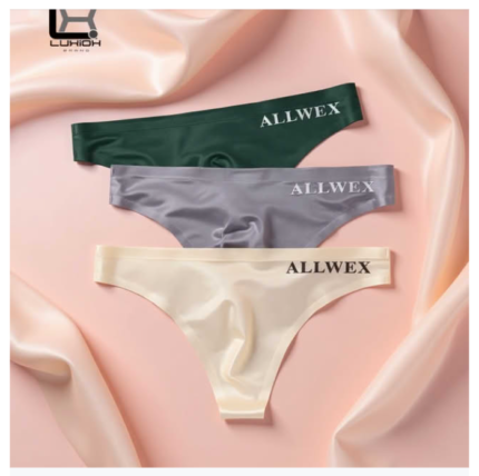 Ice Silk Men's Briefs Thong Men's Underwear 3D