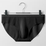 3D Pouch Men's Ice Silk Briefs Ultra-thin Transparent Seamless Underpants 3PCS - Image 7