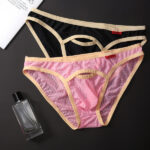 Hollow Pouch Underpant Man Ice Silk Panties Korean Underwear - Image 4