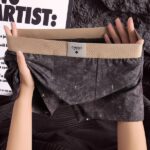Sky Printed Men's New Underwear Pure Cotton (3 piece Combo) - Image 3